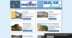Desktop Screenshot of mit-mueller-bauen.de